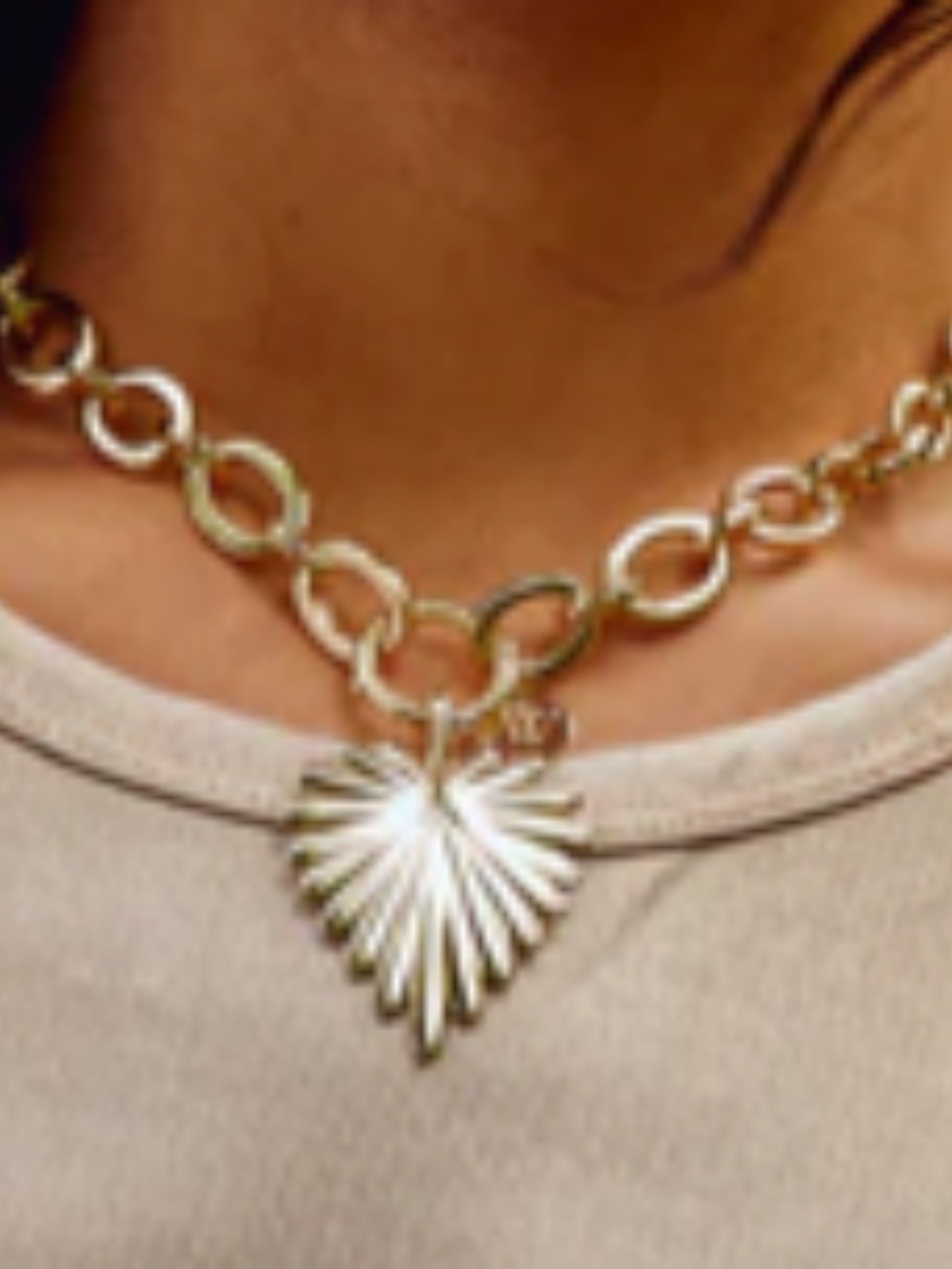 Jane Win-Lariat Multi-Style Chunky Link Chain - Picture 4 of 5